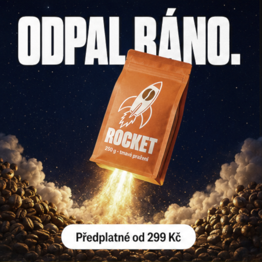 Vybraný koncept reklamy Roastero